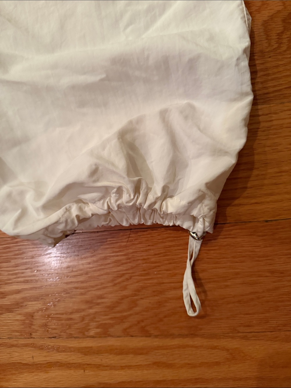 ZARA White Cargo Jogger Pants for women - Picture 2 of 7